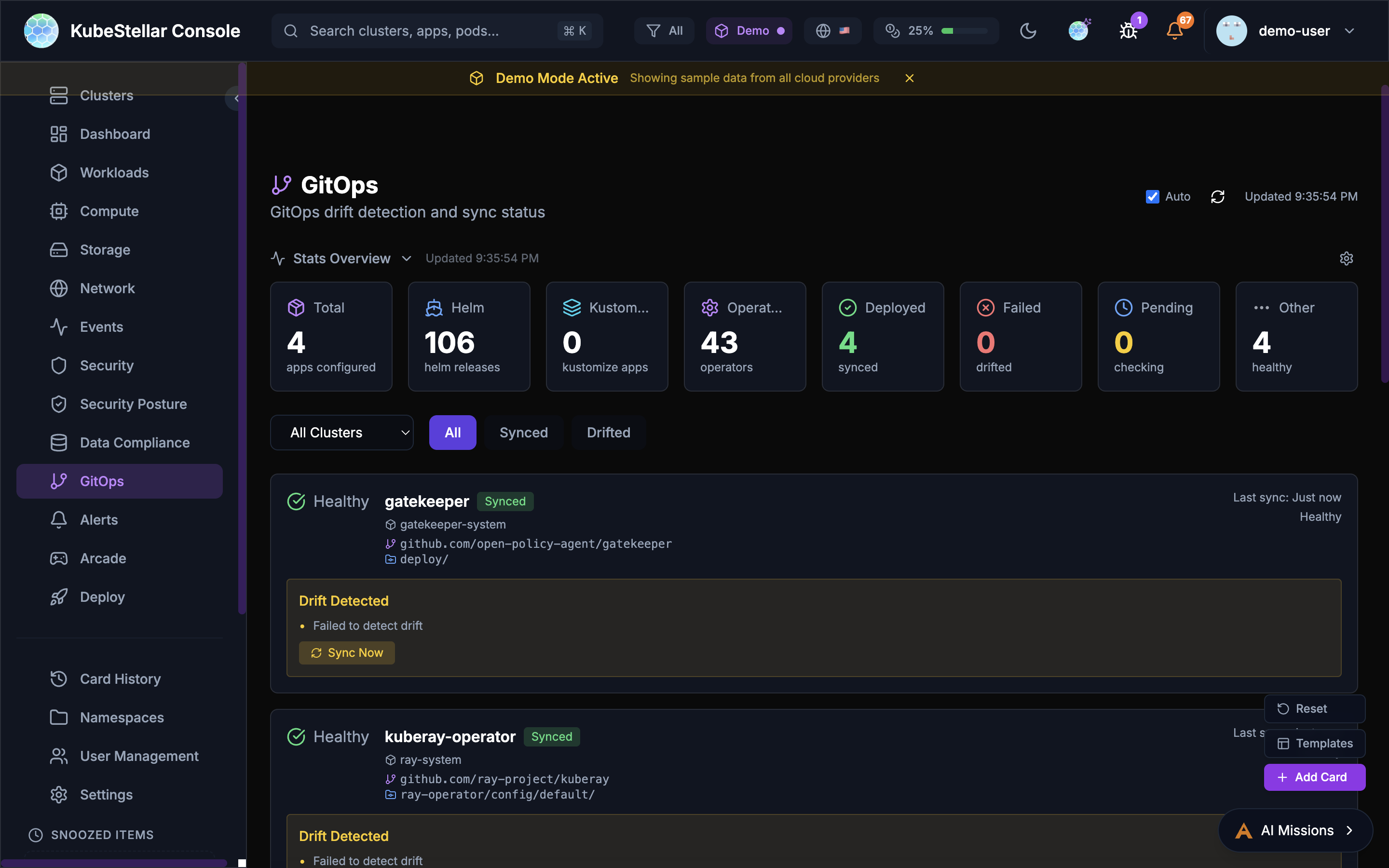GitOps Dashboard